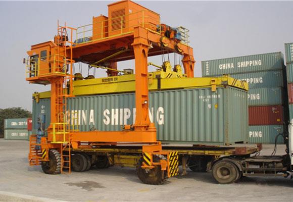คอนเทนเนอร์เครนลำเลียง Transporter Gane