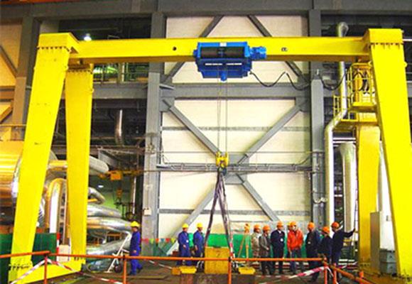 เครนแบบยุโรปคู่มาตรฐาน Goliath Crane